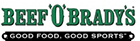 Beef 'O' Brady's Menú