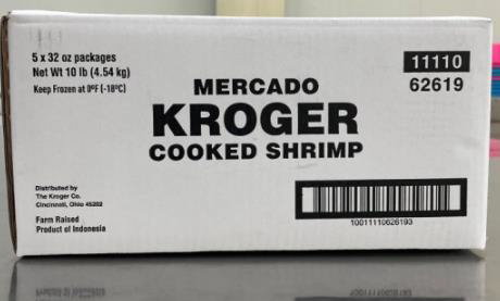 Aquastar (USA) Corp Recalls Kroger Frozen Raw EZ Peel, Kroger Mercado Frozen Cooked Shrimp, and Aquastar Raw Shrimp Skewers Because of Possible Health Risk