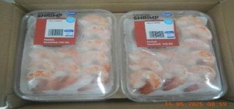Aquastar (USA) Corp Recalls Cocktail Shrimp 6oz Because of Possible Health Risk