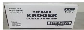 Aquastar (USA) Corp Recalls Kroger Mercado Frozen Cooked Shrimp Because of Possible Health Risk