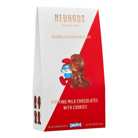 Neuhaus Issues Allergy Alert on Undeclared Wheat in Belgian Chocolate Moments Smurf’s Popping Milk Chocolates with Cookies'