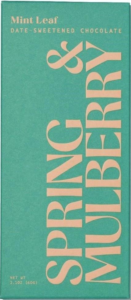 Spring & Mulberry Issues Voluntary Recall of Mint Leaf Date Sweetened Chocolate Bar Due to Possible Salmonella Contamination