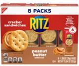 Mondelēz Global LLC Conducts U.S. Voluntary Recall of Four Carton Sizes of RITZ Peanut Butter Cracker Sandwiches Due to Labeling Error