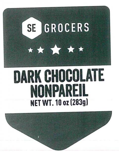 International Foodsource, LLC. Issues Allergy Alert in Nonpareil, Semi-Sweet Chocolate (Christmas Seeds) Sold as Dark Chocolate Nonpareils