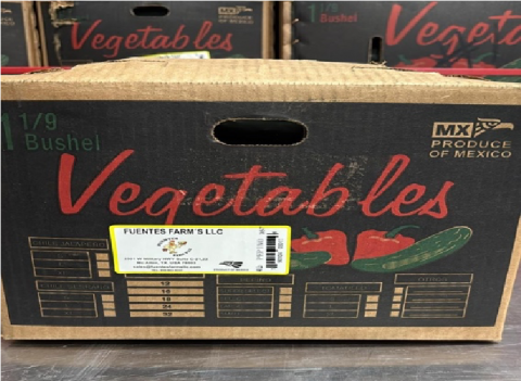 Fuentes Farms, LLC Recalls Product Because of Possible Health Risk