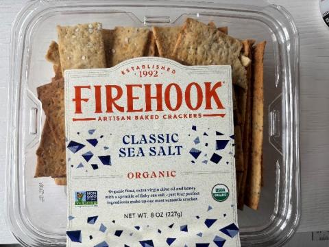 Firehook of Virginia Issues Allergy Alert on Undeclared Sesame in Classic Sea Salt Crackers