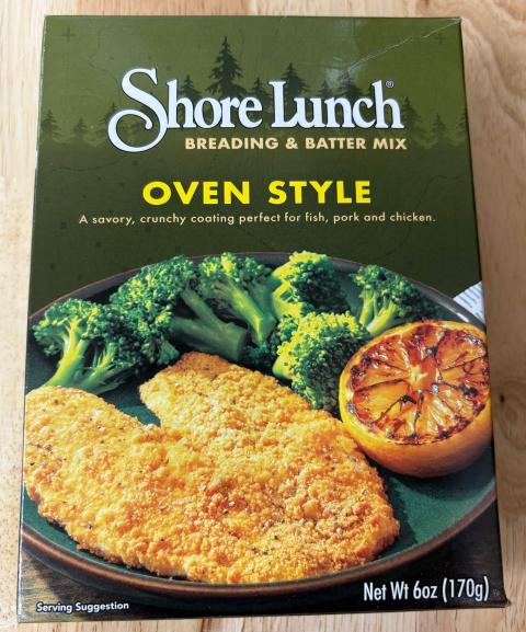 Homegrown Family Foods Issues Allergy Alert on Undeclared Milk in Shore Lunch Oven Style Breader & Batter Mix