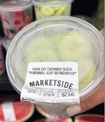 Walmart Inc. Recalls Marketside Fresh Cut Cucumber Slices in Select Texas Stores Because of Possible Health Risk