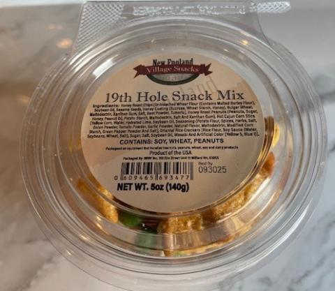 New England Village Foods Issues Allergy Alert on Undeclared Almonds and Sesame in “19th Hole Snack Mix”