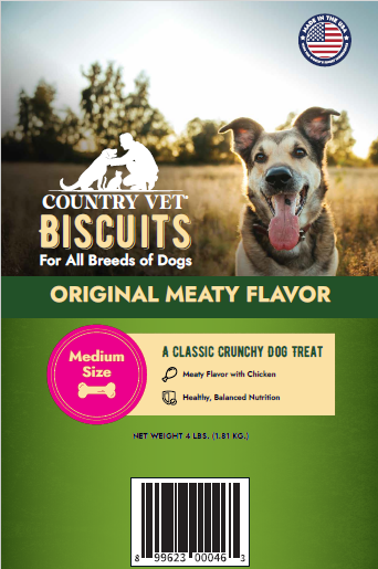 Consumers Supply Distributing, LLC Recalls Country Vet Biscuits for Dogs Due to Possible Salmonella Health Risk