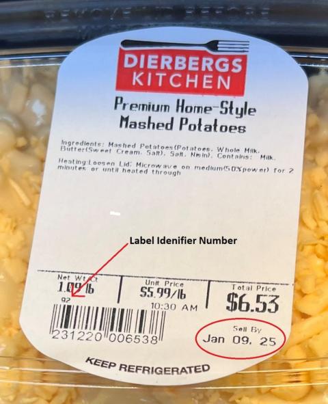 Dierbregs Markets Issues Allergy Alert on Undeclared Wheat in Product