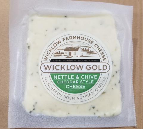 Abbey Specialty Foods Recalls Wicklow Gold Cheddar Nettle & Chive 5.2 oz and Wicklow Gold Cheddar Tomato & Herb 5.2 oz Because of Possible Health Risk