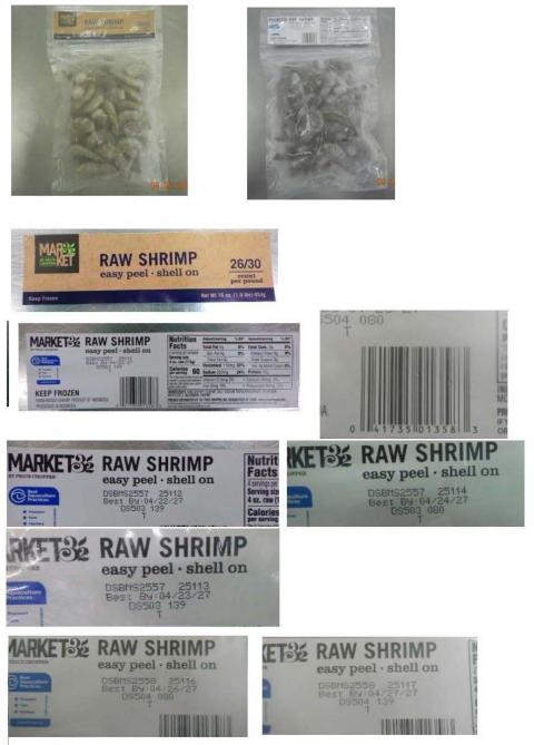Direct Source Seafood LLC is Recalling Frozen Raw Shrimp Because Product May Have Become Contaminated with Cesium-137 (Cs-137)