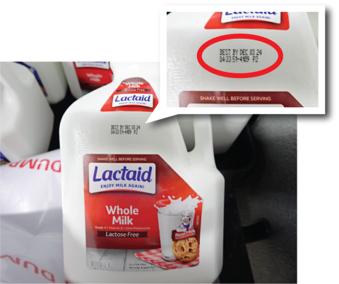 HP Hood LLC Recalls Select Units of 96 oz Refrigerated Lactaid Milk Due to Possible Almond Allergen