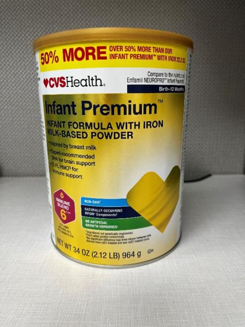 Perrigo Issues Voluntary Recall of One Batch of Premium Infant Formula with Iron Milk-Based Powder Due to Elevated Levels of Vitamin D