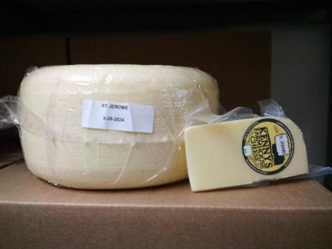 Kenny’s Farmhouse Cheese Recalls St. Jerome Cheese Lot: 231129 Because of Possible Health Risk