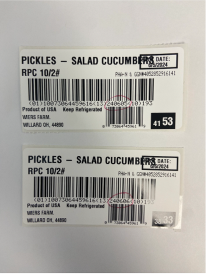Wiers Farm, Inc Issues a Voluntary Recall on Whole and Salad Cucumbers Due to Possible Contamination with Listeria