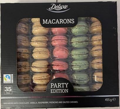 Lidl Voluntarily Recalls Deluxe Branded Macarons Party Edition Due to Undeclared Allergens