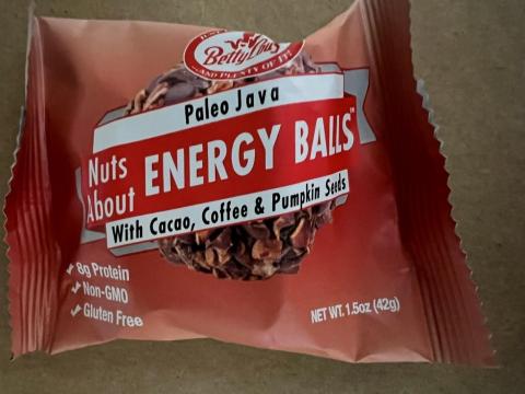 Betty Lou’s Inc. Issues Allergy Alert on Undeclared (Sesame) in Paleo Java Nuts About Energy Balls With Cacao, Coffee & Pumpkin Seeds