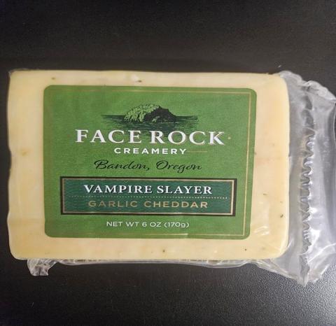 Face Rock Creamery LLC Recalls 6oz. Vampire Slayer Garlic Cheddar Because of Possible Health Risk