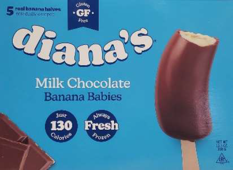 Diana’s Bananas Issues Allergy Alert on Undelcared Peanuts in Milk Chocolate Banana Babies