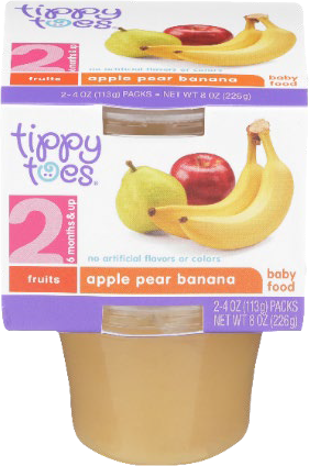 IF Copack LLC dba Initiative Foods Recalls “Tippy Toes” Brand Apple Pear Banana Because of Possible Health Risk