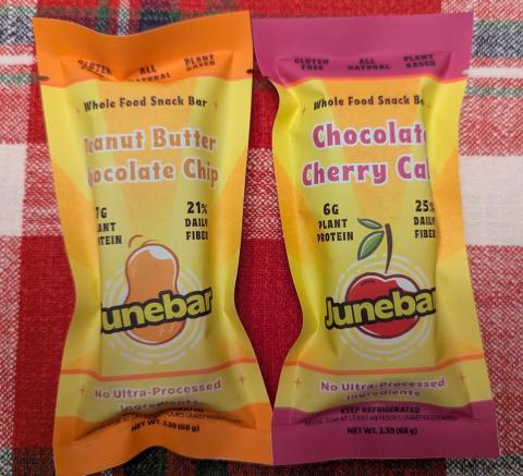 Junebar Issues Allergy Alert on Undeclared Milk and Soy in Chocolate Cherry and Peanut Butter Chocolate Chip Flavor Bars