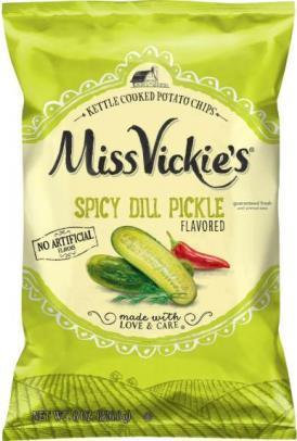 Frito-Lay Issues Voluntary Allergy Alert on Undeclared Milk in Miss Vickie’s Spicy Dill Pickle Potato Chips