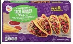 Teasdale Latin Foods Issues Allergy Alert on Potential Undeclared Milk in Certain Taco Dinner Kits
