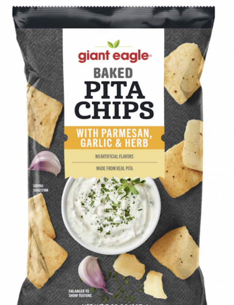 Legacy Snack Solutions Voluntarily Recalls Giant Eagle Baked Pita Chips with Parmesan, Garlic & Herb Because of Possible Health Risk