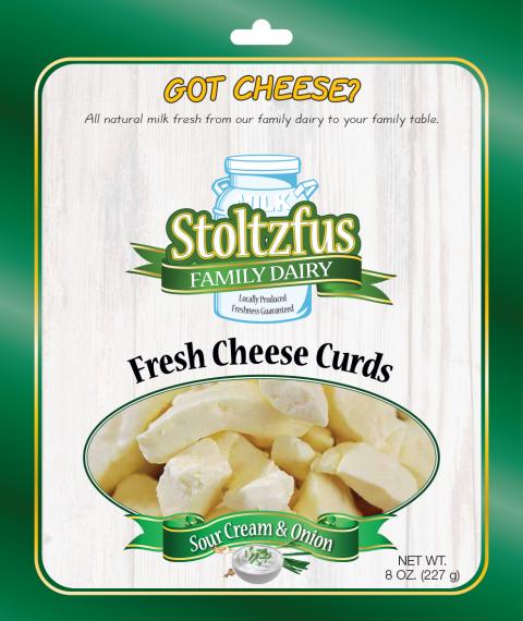 Stoltzfus Family Dairy Recalls Sour Cream and Onion Cheese Curds Because of Possible Health Risk