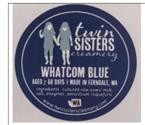 Twin Sisters Creamery Recalls Whatcom Blue, Farmhouse, Peppercorn, and Mustard Seed Cheese Products Because of Possible Health Risk