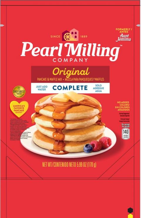 Ballester Hermanos Realiza un Retiro por Contenido No Declarado de Soya y Leche en Pearl Milling Company Original Pancake & Waffles (MEZCLA PARA PANQUEQUES Y WAFFLES) Complete 5.99oz (170GR) Distribuido en Puerto Rico