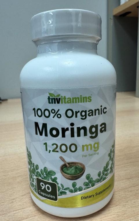 Total Nutrition Inc. Recalls Organic Moringa Products Following Supplier-Initiated Recall Due to Possible Health Risk