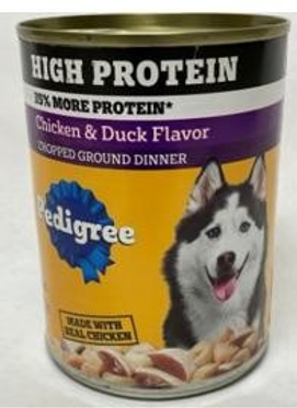 Voluntary Recall of Two Lots of PEDIGREE® Can High Protein Chopped Chicken & Duck Flavor Wet  Dog Food Due to Potential Fraudulent Distribution of Product Which May Contain Foreign Material